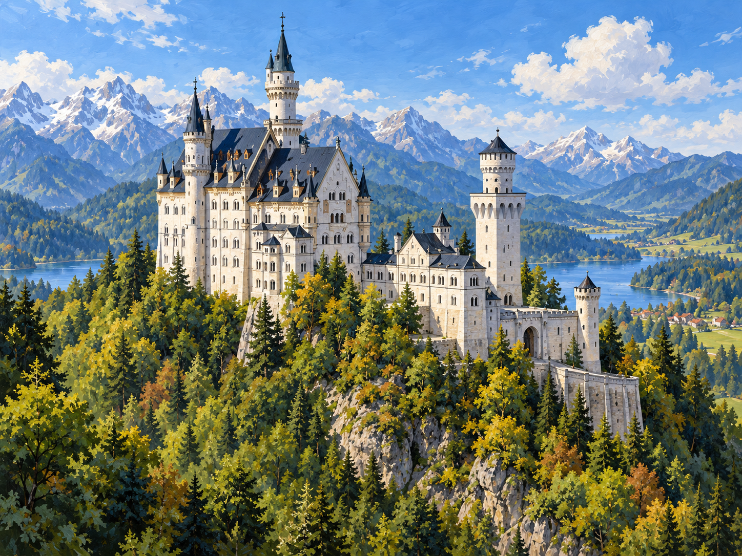 Neuschwanstein kastély